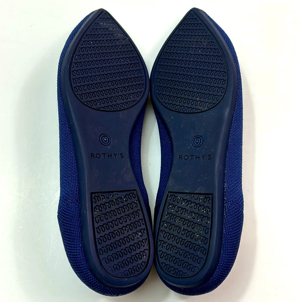 Rothy’s the point size 7, in navy, EUC - Picture 5 of 9
